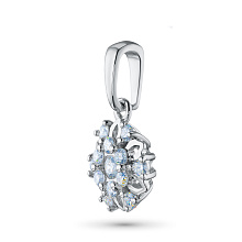 Подвеска из белого золота c бриллиантами