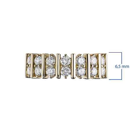 Кольцо из желтого золота