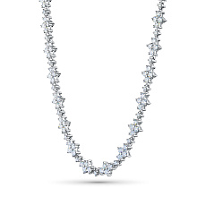 Колье из белого золота c бриллиантами