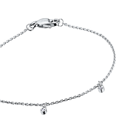 Браслет из белого золота