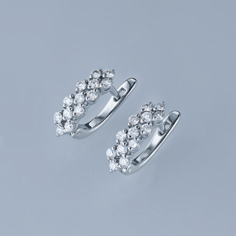 Серьги из серебра