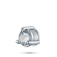 Подвеска из серебра с топазом