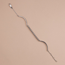 Браслет из белого золота c бриллиантами