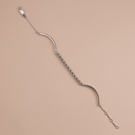 Браслет из белого золота