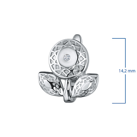 Серьги из серебра