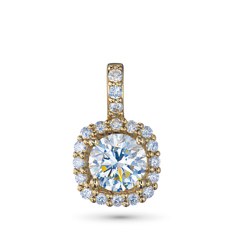 Подвеска из желтого золота