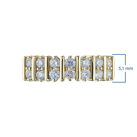 Кольцо из желтого золота