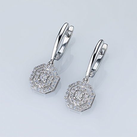 Серьги из серебра