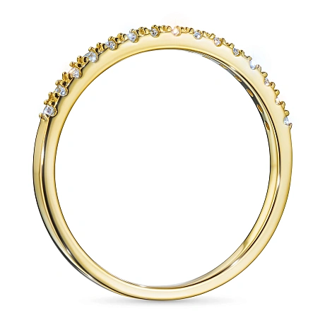 Кольцо из желтого золота