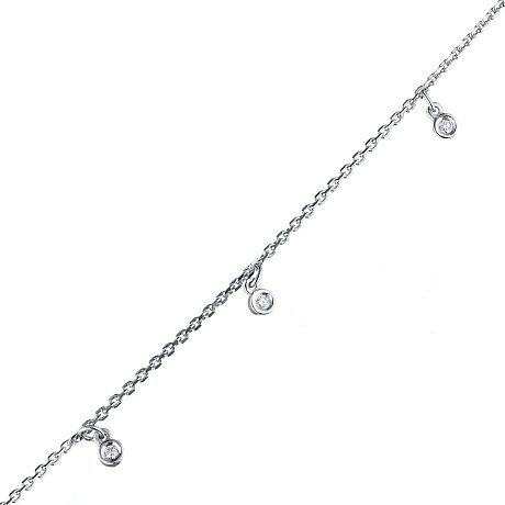 Браслет из белого золота