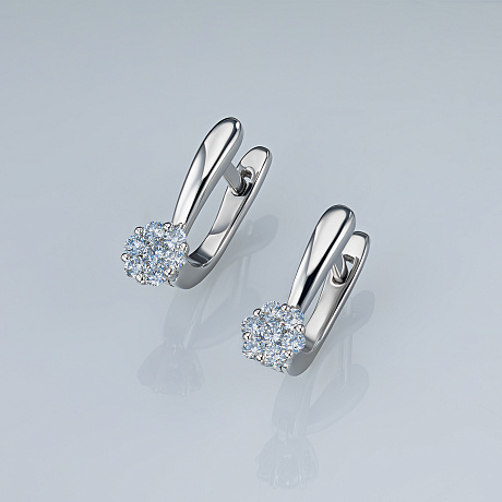 Серьги из серебра