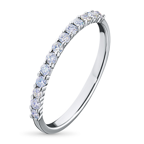 Кольцо из белого золота