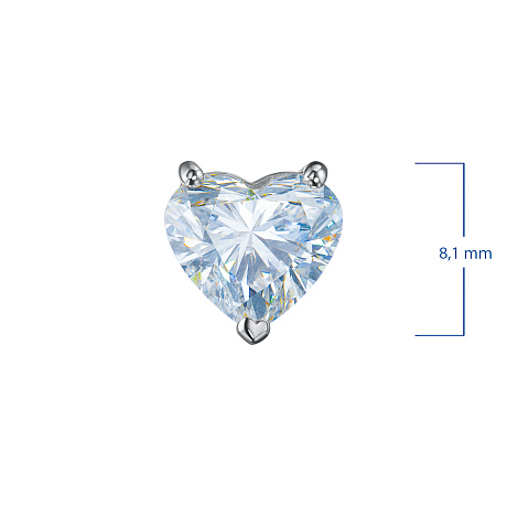 Подвеска из белого золота