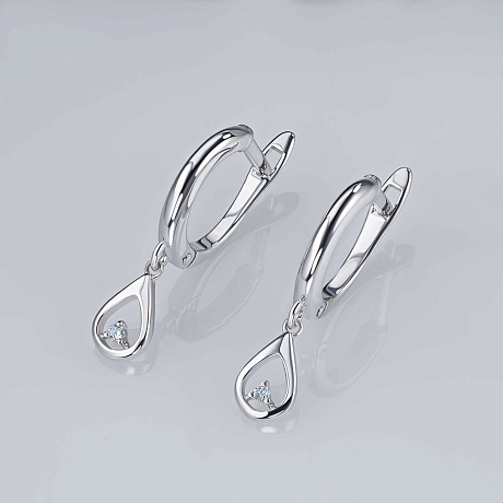 Серьги из серебра