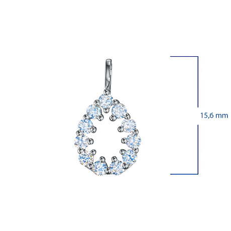 Подвеска из серебра