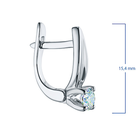 Серьги из серебра