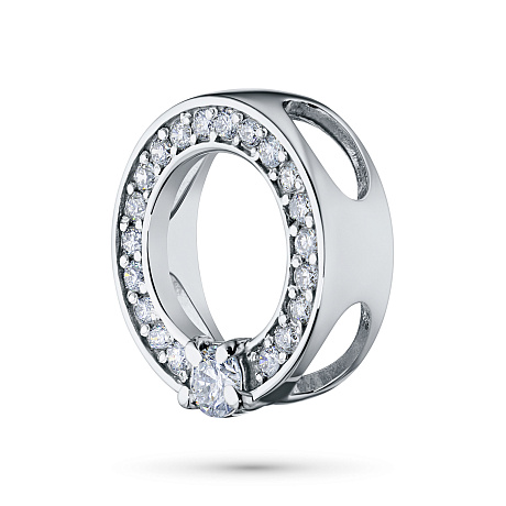 Подвеска из белого золота