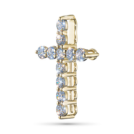 Подвеска из желтого золота