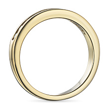 Кольцо из желтого золота c бриллиантами